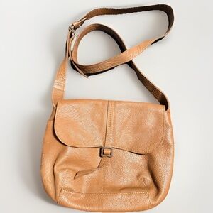 Radley London Pebbled Crossbody Bag in Tan